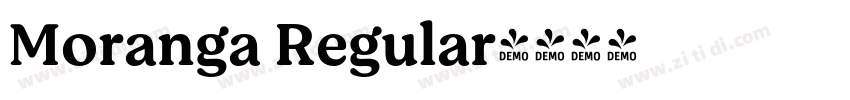 Moranga Regular字体转换 Moranga Regular字体转换